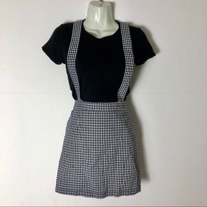 Skirt with Suspenders